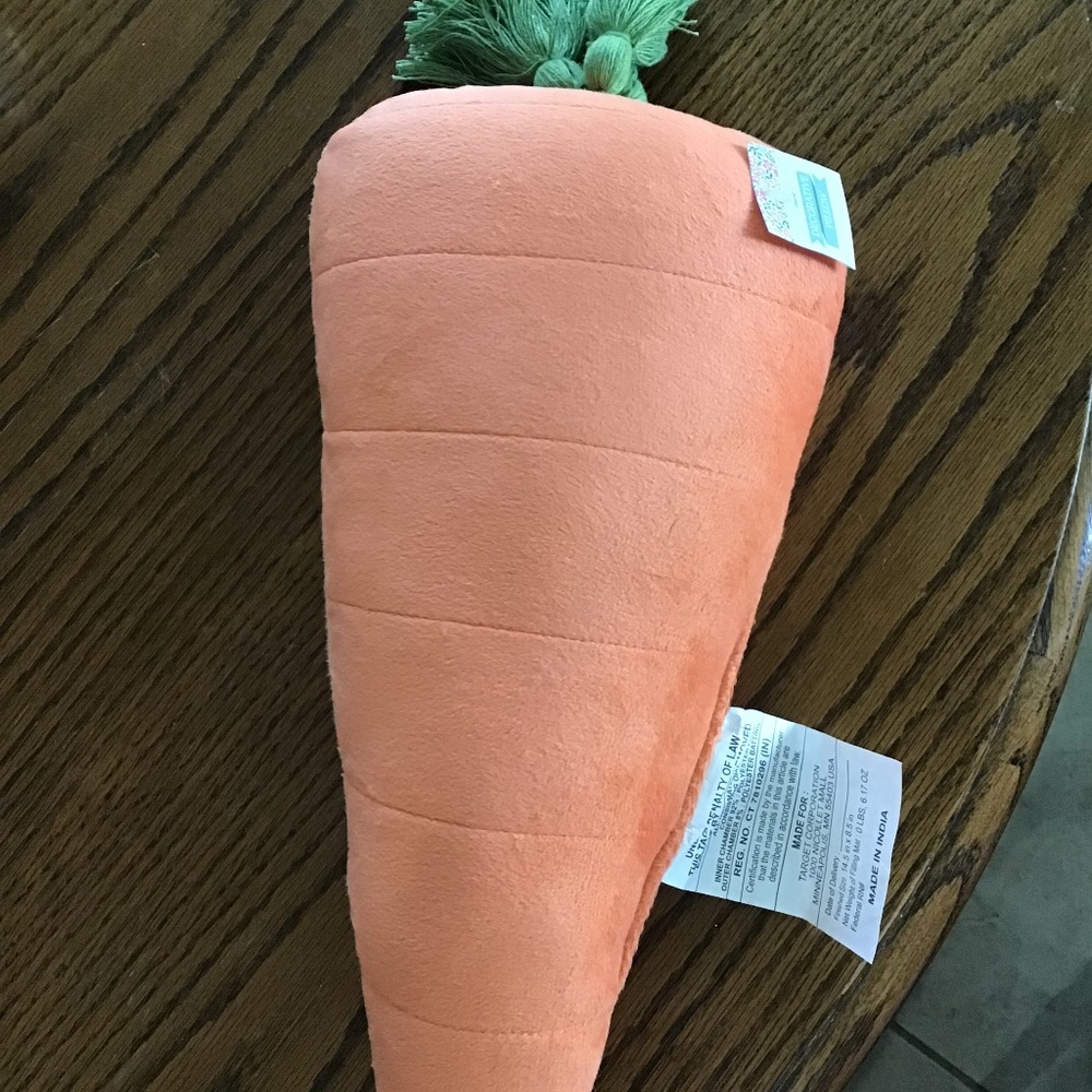 Target Easter Carrot Pillow